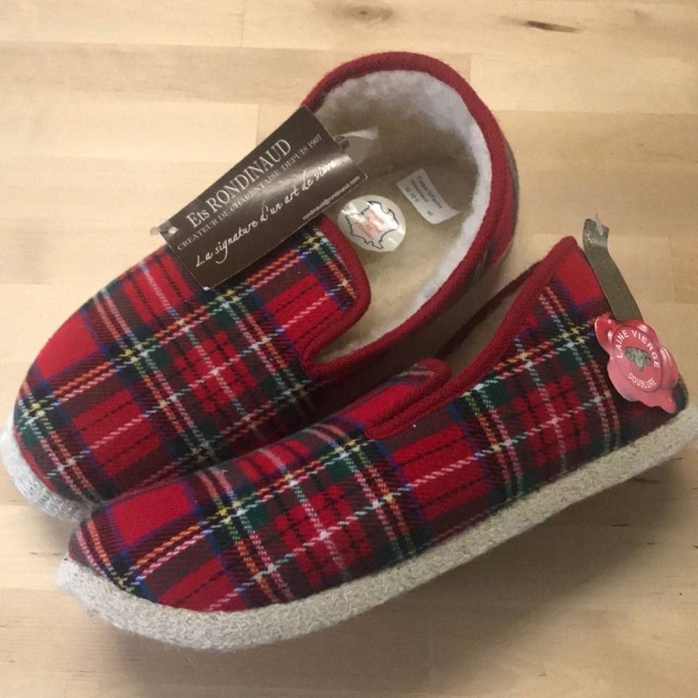 Traditional French Slippers Charentaise